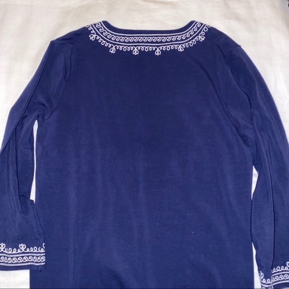 Lily Pulitzer Navy Tunic - Picture 4 of 5